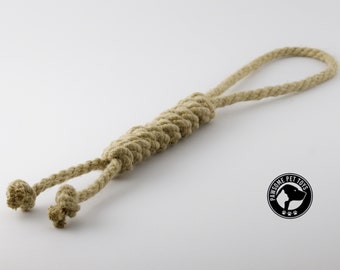 Organic Hemp Chew Toy for Dog Play and Training