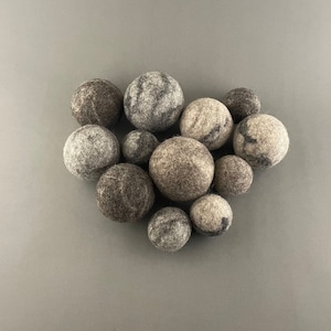 Wool Ball for Dogs, soft indoor toy, dog Wool ball - ONE PIECE - choose size