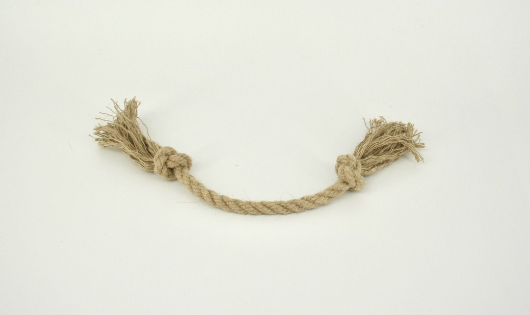Organic Hemp Rope Dog Toy, Small Breed, Natural Chew Toy - Etsy