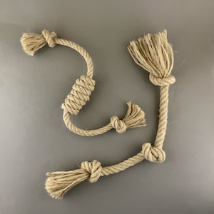 Natural Dog Toy Bundle with Hemp Dog Toys, Christmas Dog Toy Gift Bundle