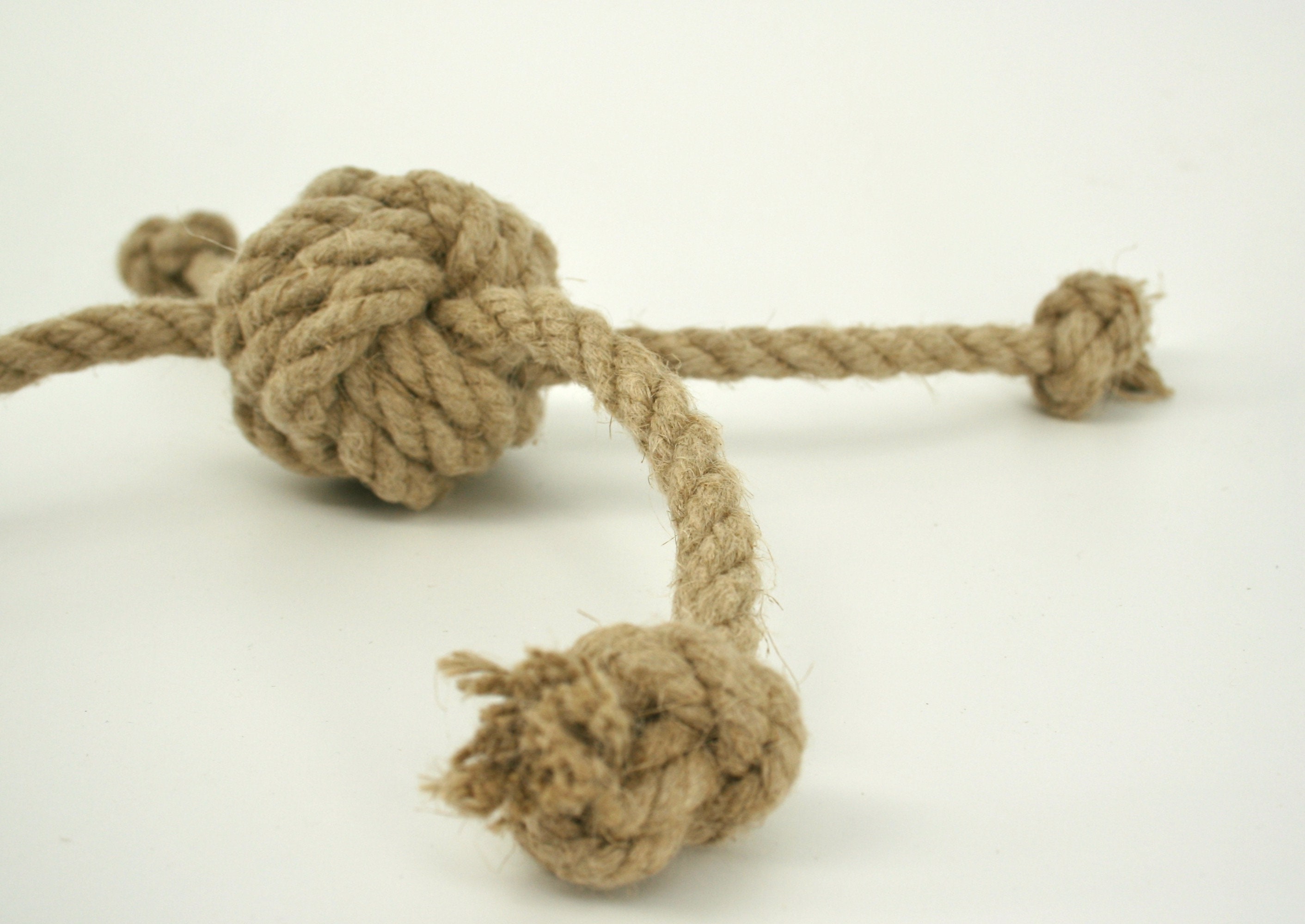 Hemp Rope Dog Toy LARGE Size Dog Chew Toy. Versatile Dog Toy Etsy UK