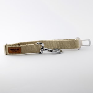Natural Hemp Dog or Cat Car Seat Belt