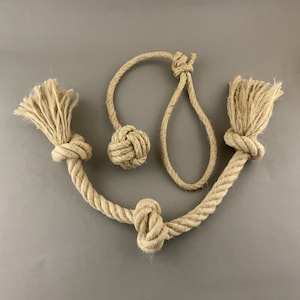 Hemp Dog Toy Gift Bundle, Natural Gift for Dog Owners