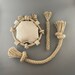 3 Dog Toys - Natural Hemp rope Dental toy, Simple rope toy and the Flying toy. Organic alternative to plastic toys. 