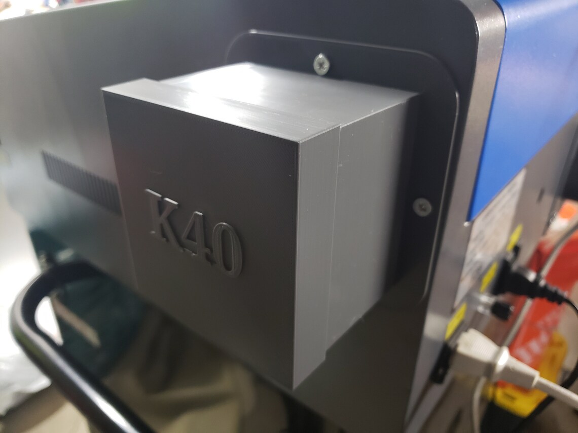 K40 Laser Tube Extension Box Etsy