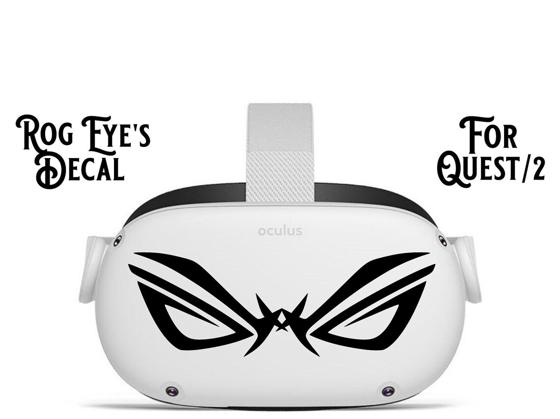Oculus Quest 2 Decal, Oculus Quest Decal, Quest Skin, Quest Decal, Rog