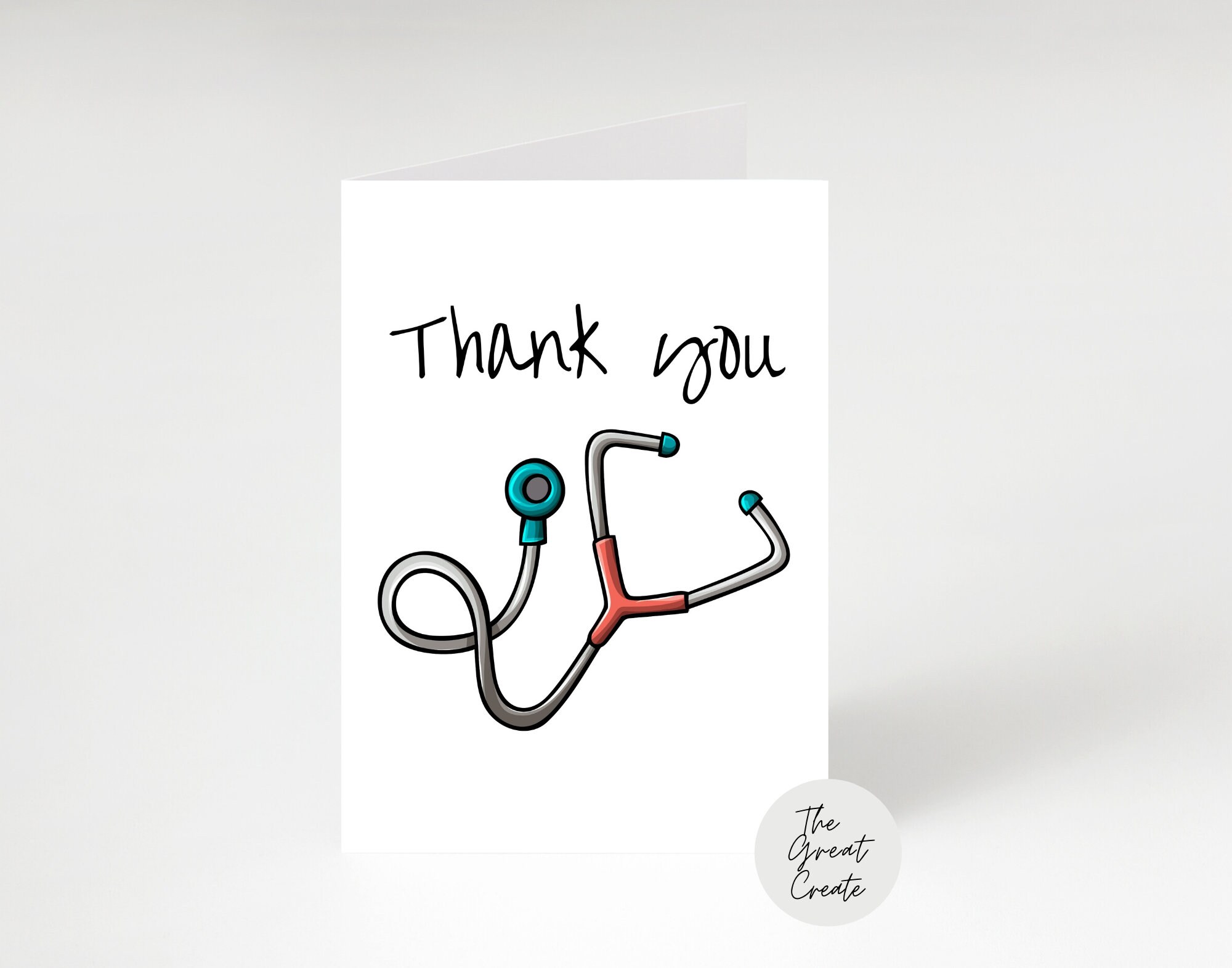 Thank you Front line Workers Card Essential Workers Editable Etsy