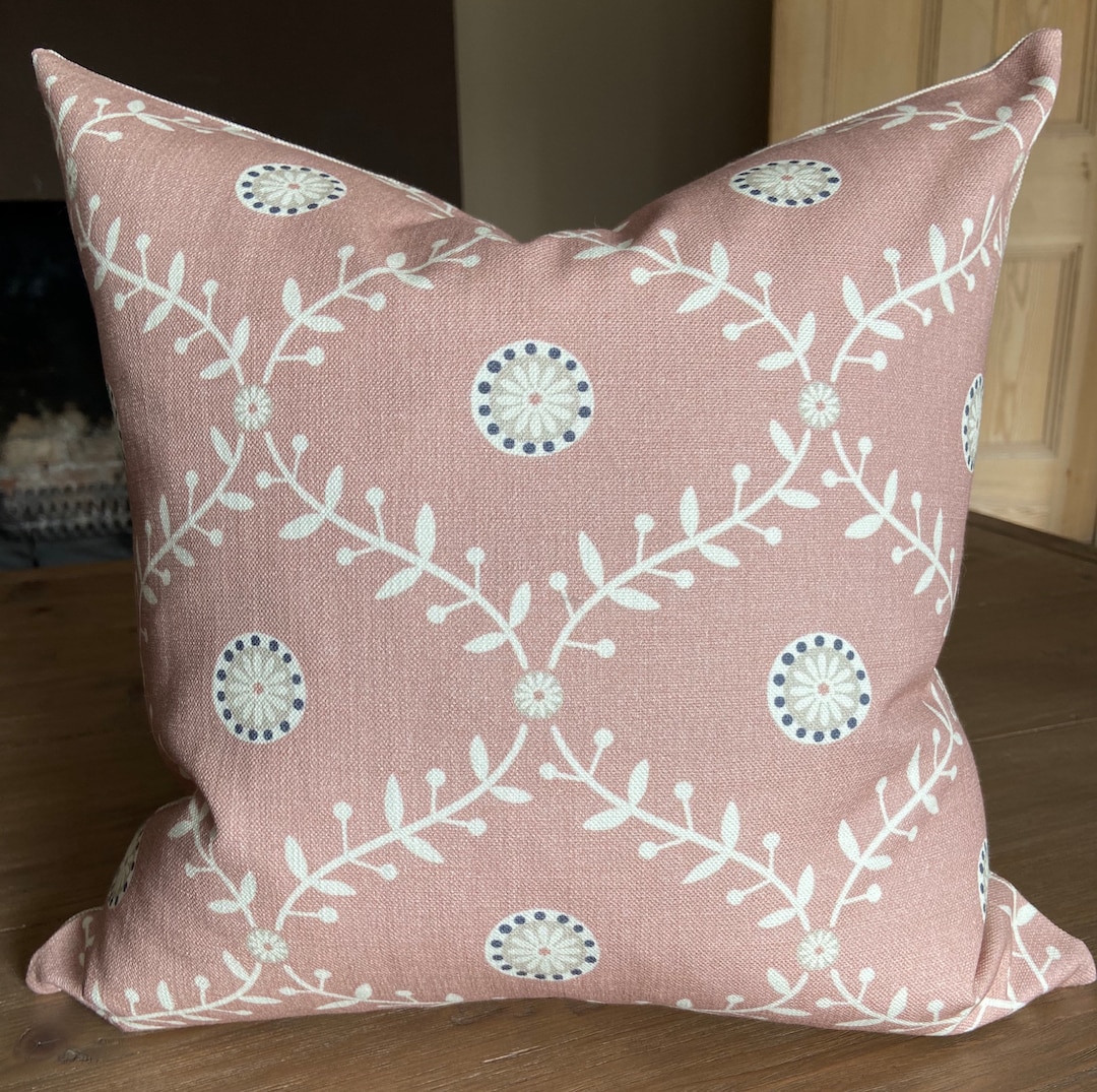 Blush Pink Cushion Cover. Choice of Sizes. Etsy UK