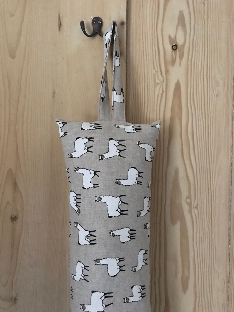 Draught excluder, door snake, draught stopper. Dachshund. Woodland forest animals. Llamas Alpacas. Neutral colours. image 6