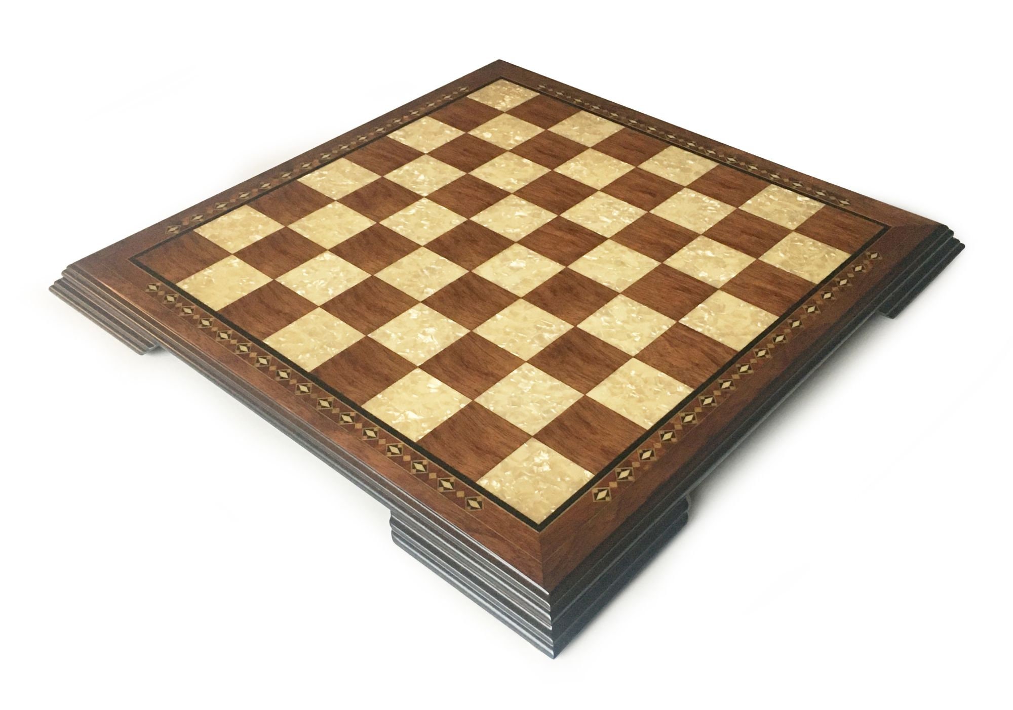 Handmade Wooden Chess Board Red 48 X 48 Cm / 18.8 X 18.8 In Etsy