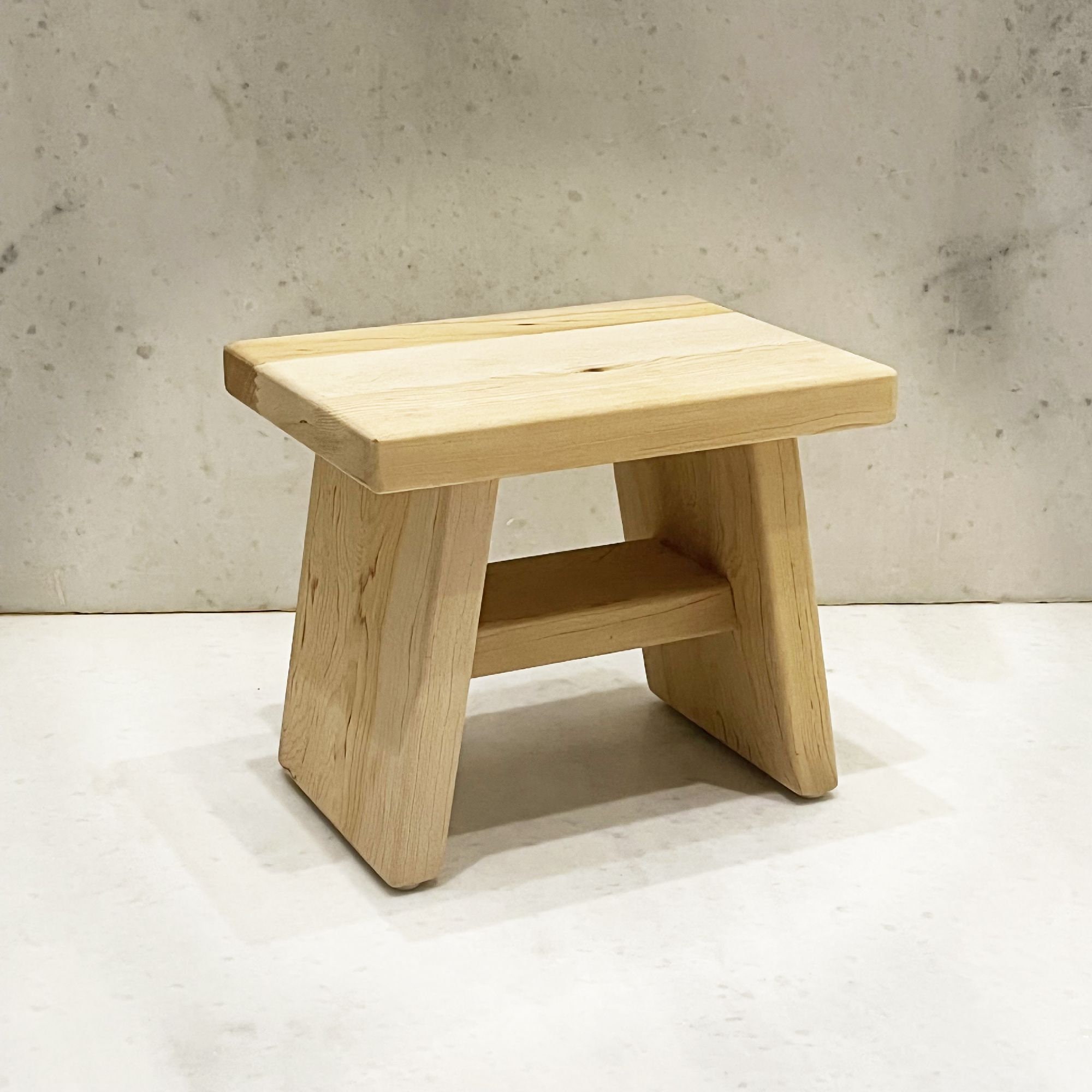 Bath Stool Cedar Wood Handmade Shower Bench Etsy Canada