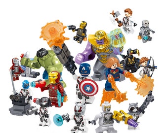 Marvel Minifigures Etsy