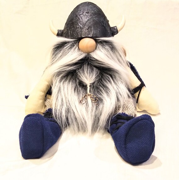 Viking Gnome Ugligg wood gnome viking warrior Norse Etsy