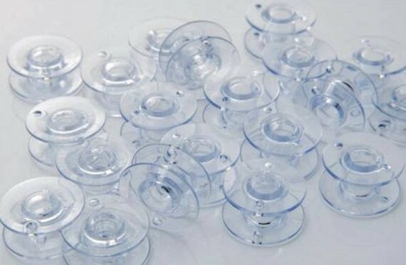 Brother Bobbins SA156 Clear Plastic, 10-pack, Class 15, 11.5 size – Quality  Sewing & Vacuum