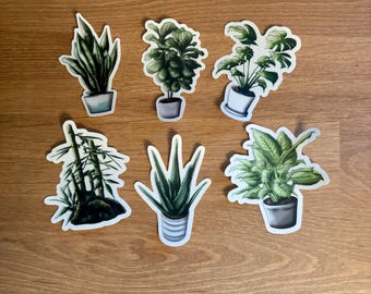 Plant Sticker Pack waterproof/uv resistant