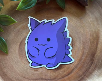 Gengar Sticker- Waterproof/UV Protected