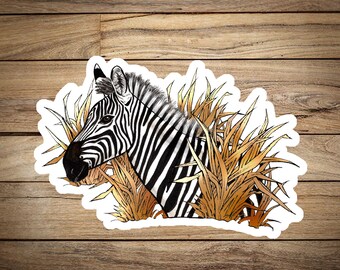 Zebra Sticker- water resistant