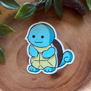 Squirtle Sticker- waterproof/uv protected