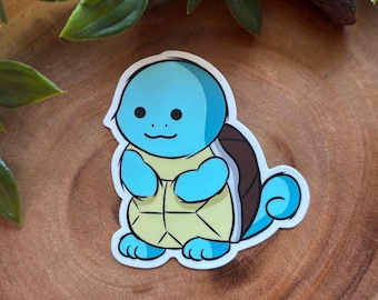 Squirtle Sticker- waterproof/uv protected