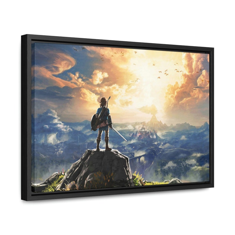 Iconic Zelda Poster the Legend of Zelda Wall Art Zelda Art Etsy