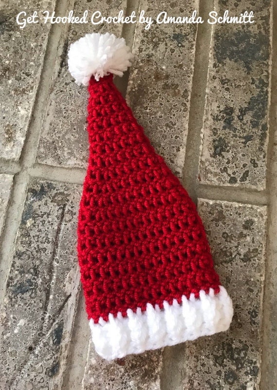 Décoration Noël Bouteille 20 Mini Bonnets Tricotés Père Noël - Déco Bouteille Vin, Poupees DIY Noël Bonnets Père Noël