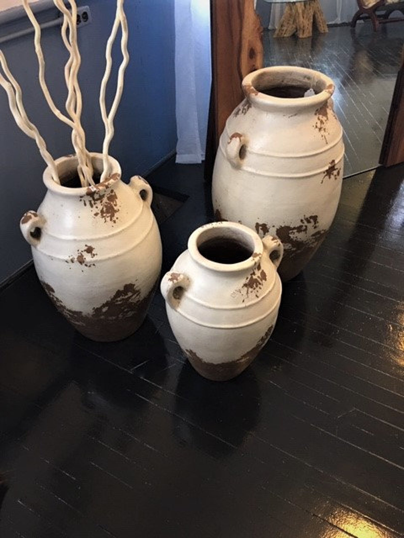 Clay Pots Decorative Pots Accent Pieces Etsy UK