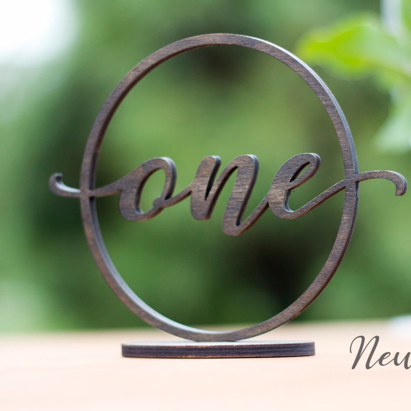 Geometric Table Numbers - Etsy