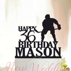 Custom Hockey Cake Topper,Hockey Cake Topper,Hockey Themed Party,Hockey Birthday Cake Topper,Hockey Party Decor,Sports Party DecorationsA030
