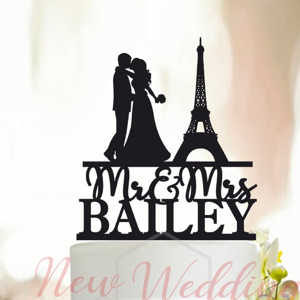 Paris Cake Topper Etsy