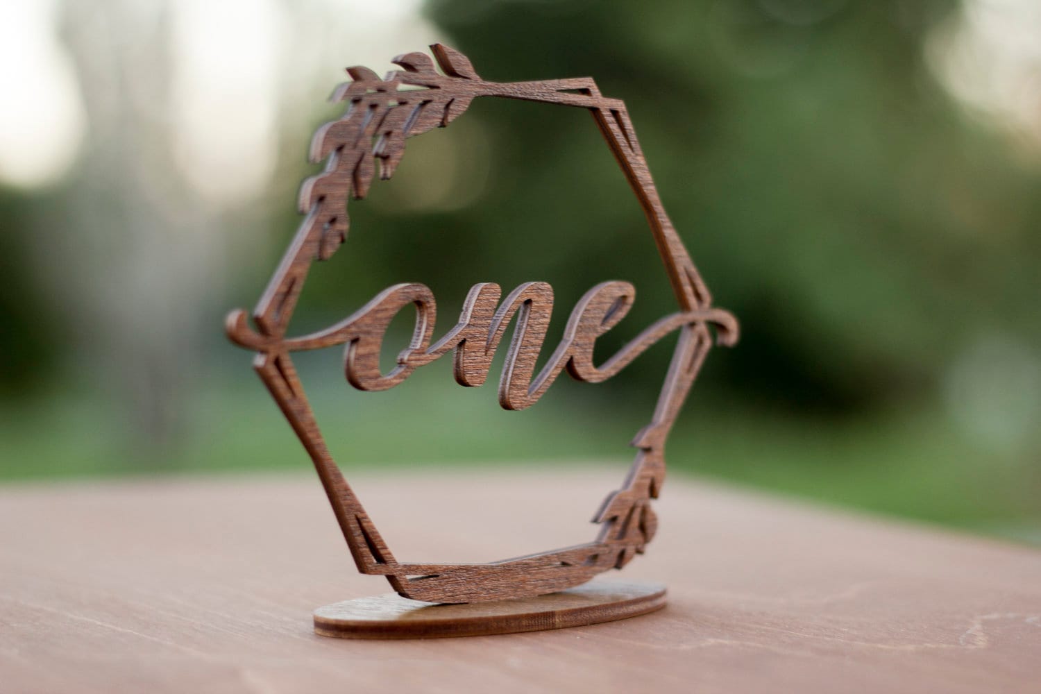 Laser Cut Table Numbers Laser Cut Table Numbers