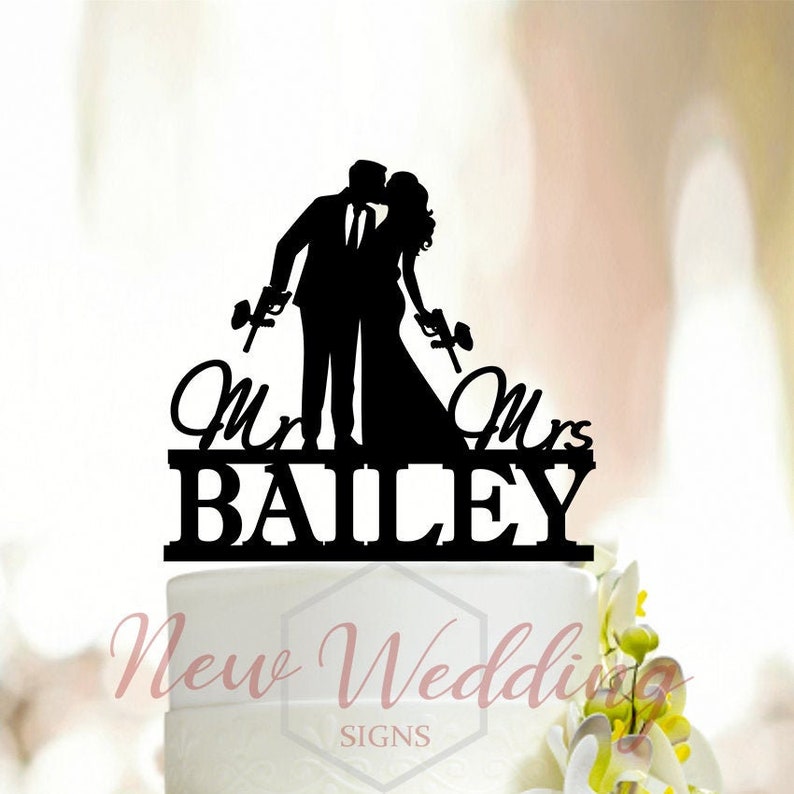 Paintball Couple Wedding Cake Topper Paintball Cake Topper Etsy