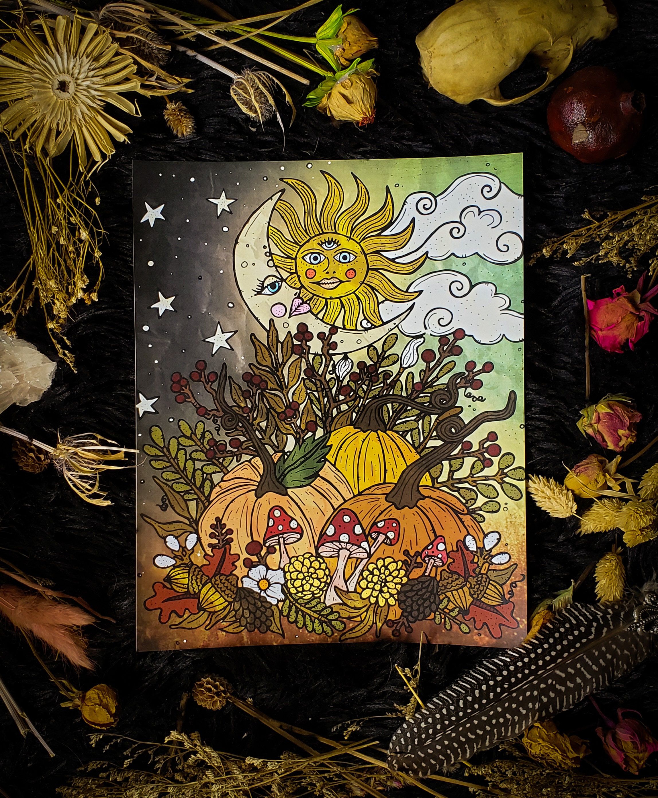 Autumn Equinox - Mabon, Second Harvest, Fall Wheel of the