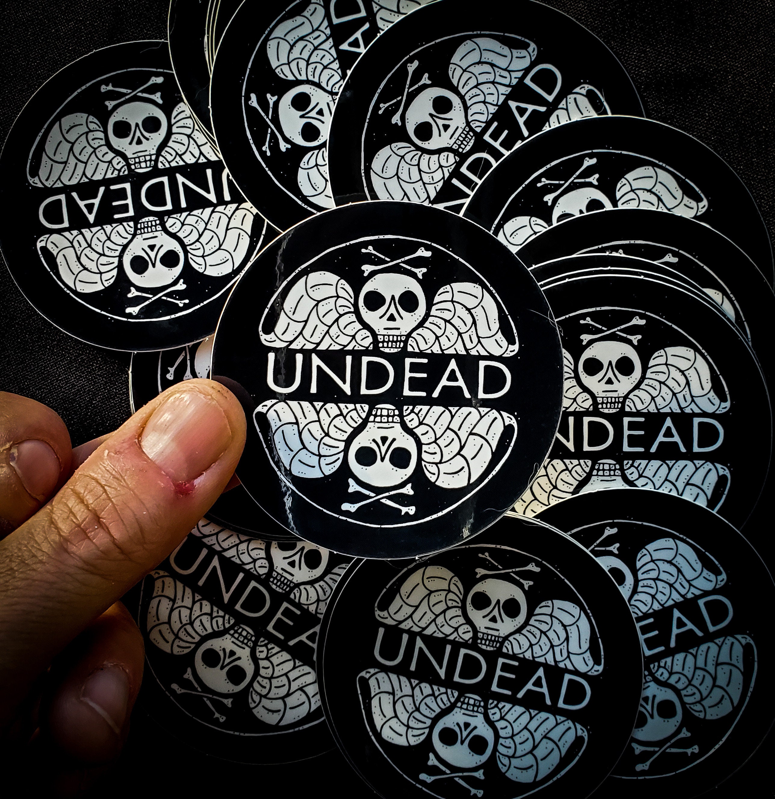 Undead Rune Sticker Undead Vinyl Sticker - Etsy