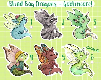 BLIND BAG Dragons - Goblincore!