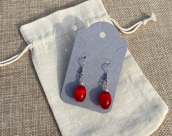 Ruby Earrings