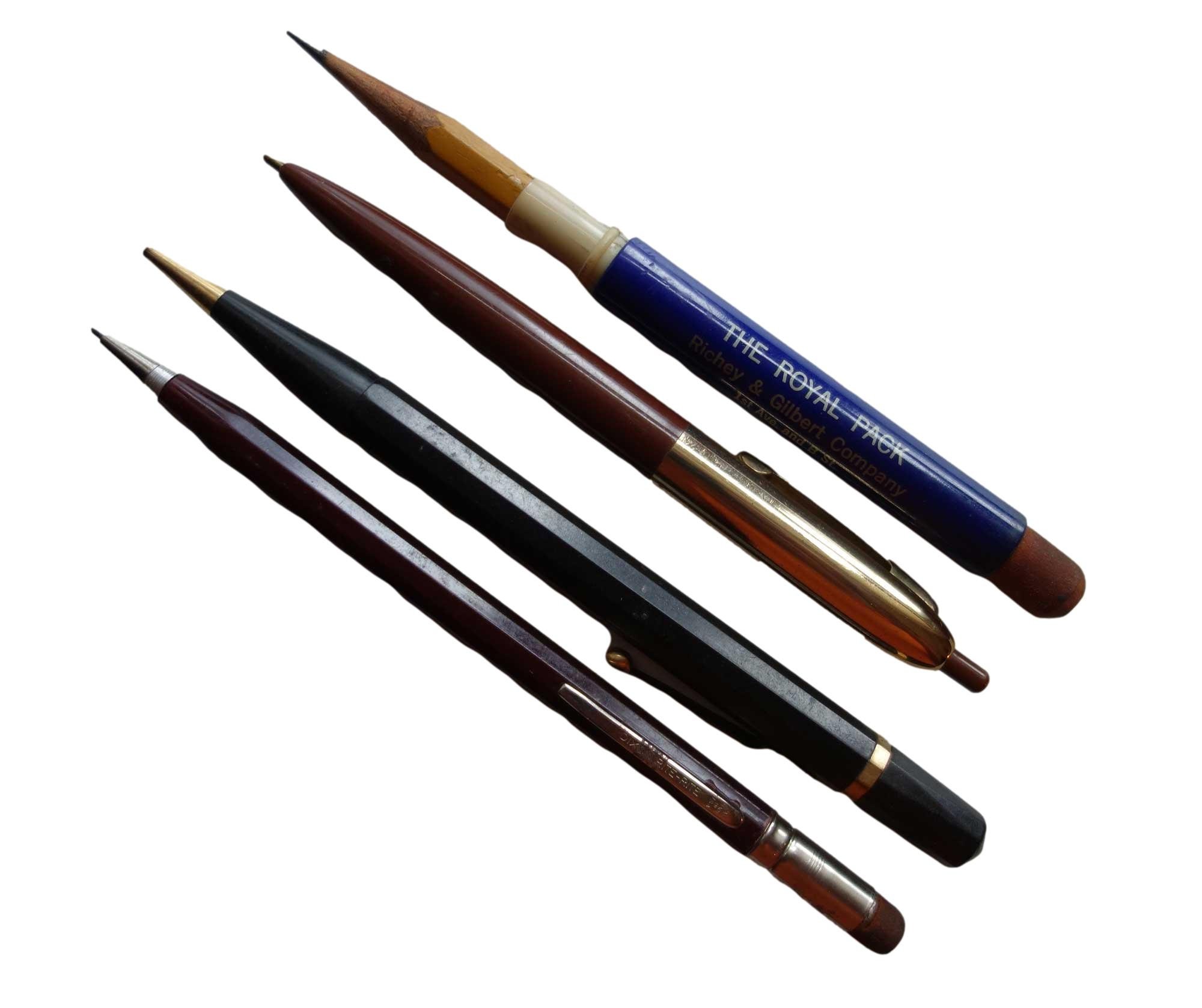 Vintage Mechanical Pencil Set Etsy