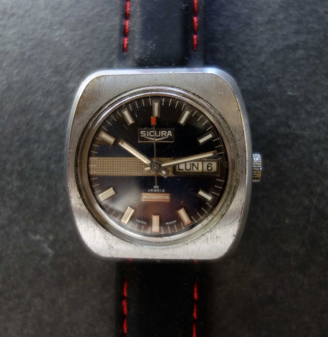 Montre Vintage TRESSA Automatique Suisse - Cadran Champagne, Boîtier Plaqué Or 70s, 17 Rubis, Besoin D'un Peu D'amour.