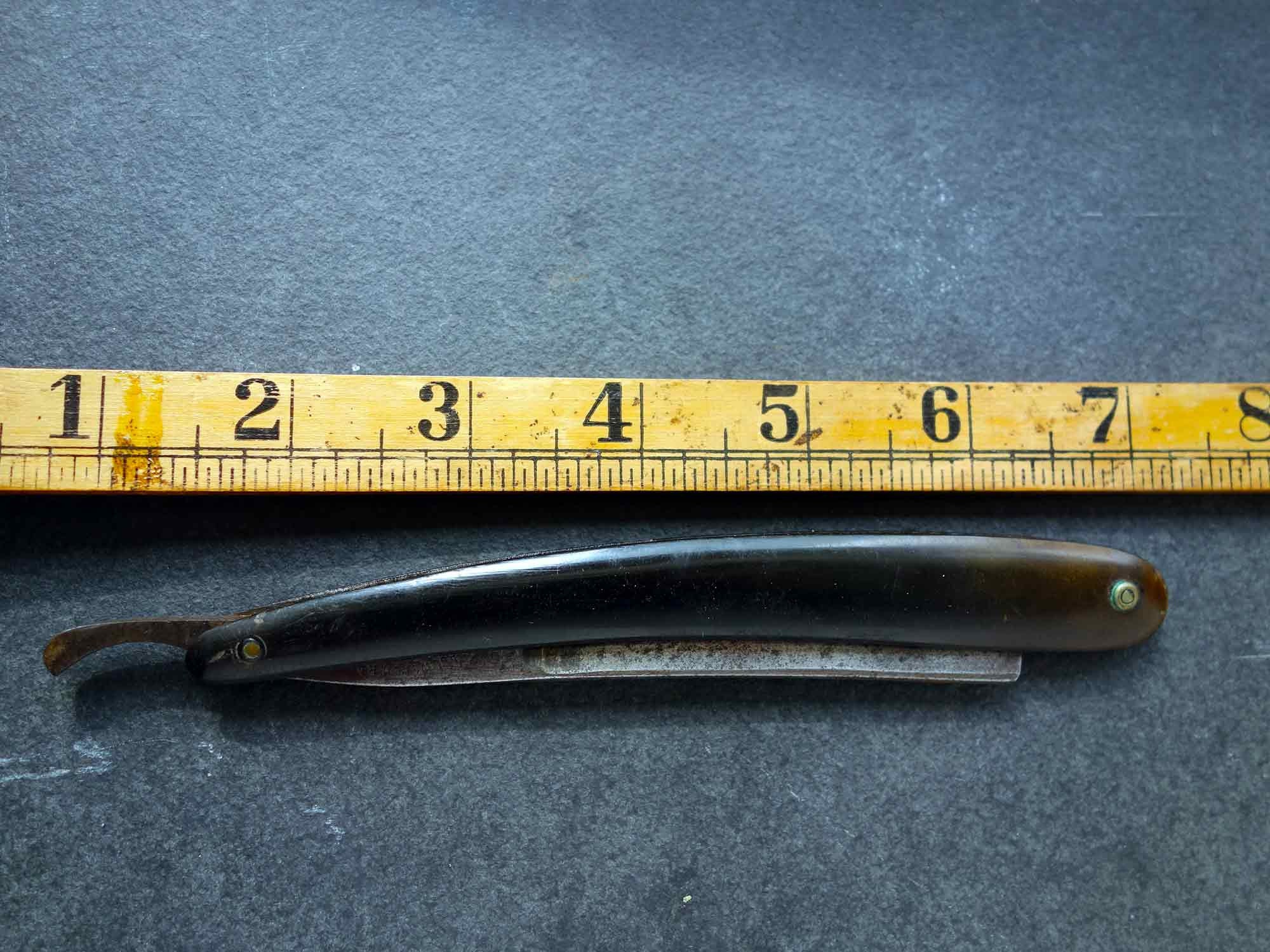 Vintage Straight Razor Made in Germany by Wadsworth Razor Co Model XLNT