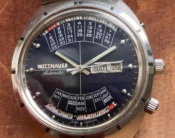 WITTNAUER "2000" Automatic Men's Mechanical Wristwatch