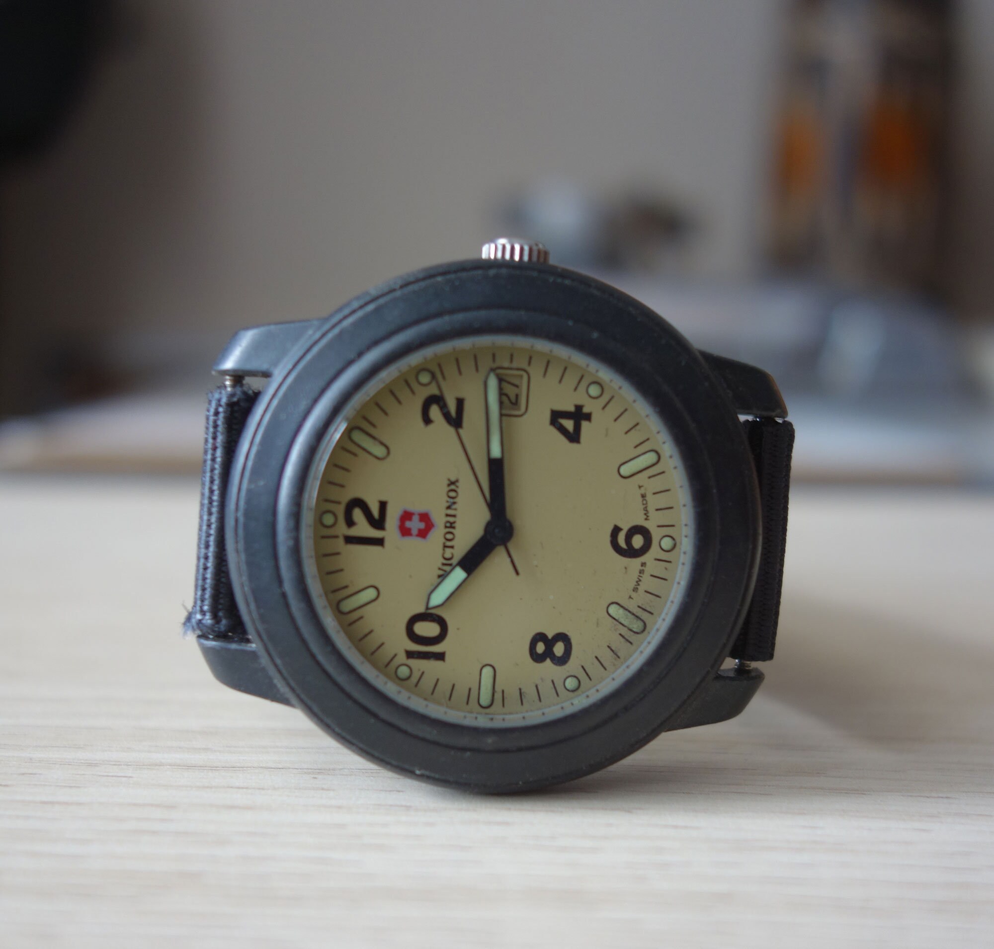 Vintage SERVICED VICTORINOX Swiss Made Men s Digital Wrist Watch Etsy Canada