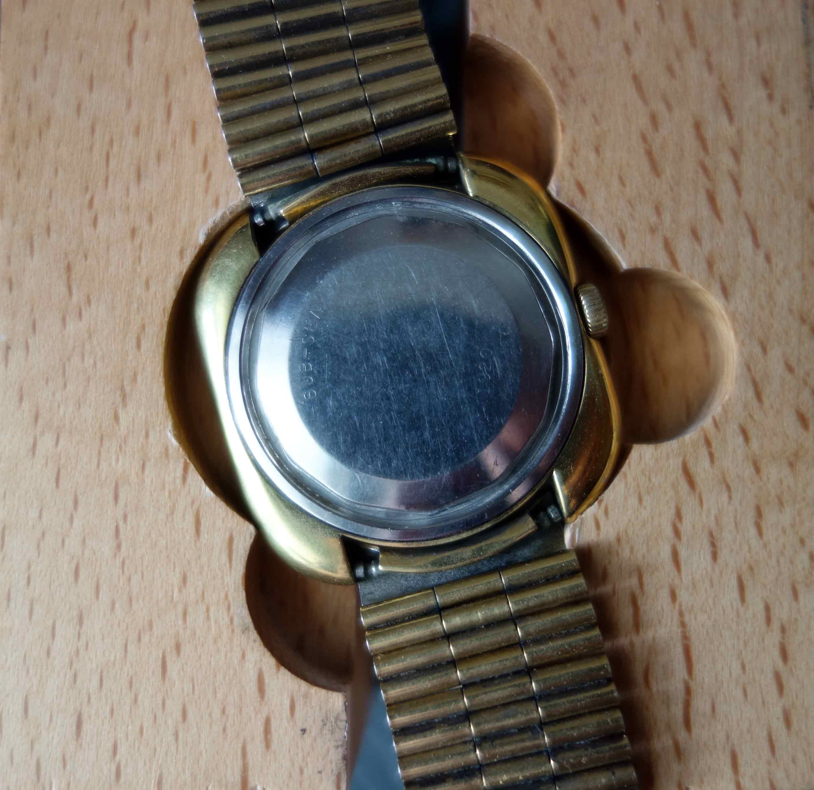 SOLD c1970 Movado Kingmatic Surf 360 NOS - Birth Year Watches