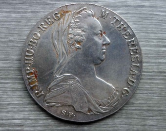Maria Theresia Silver Thaler Austrian Collectible Coin