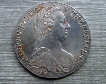 Maria Theresia Silver Thaler Austrian Collectible Coin