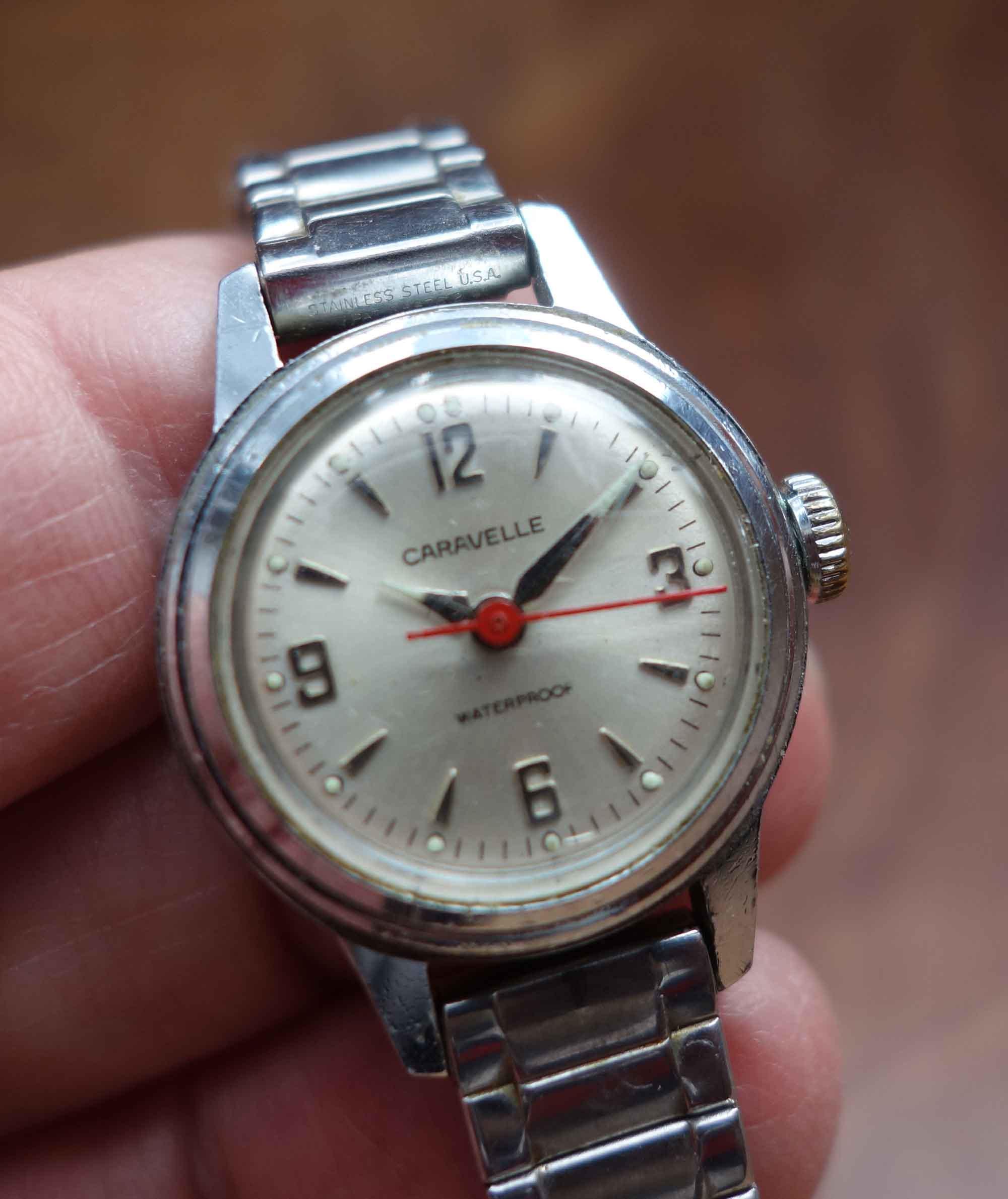 CARAVELLE vintage woman wristwatch, analog adjustable 6 inches Caravelle Watch - Etsy main image 2