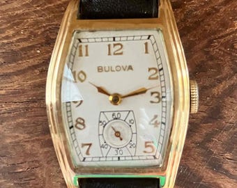 montre-bracelet mécanique vintage BULOVA