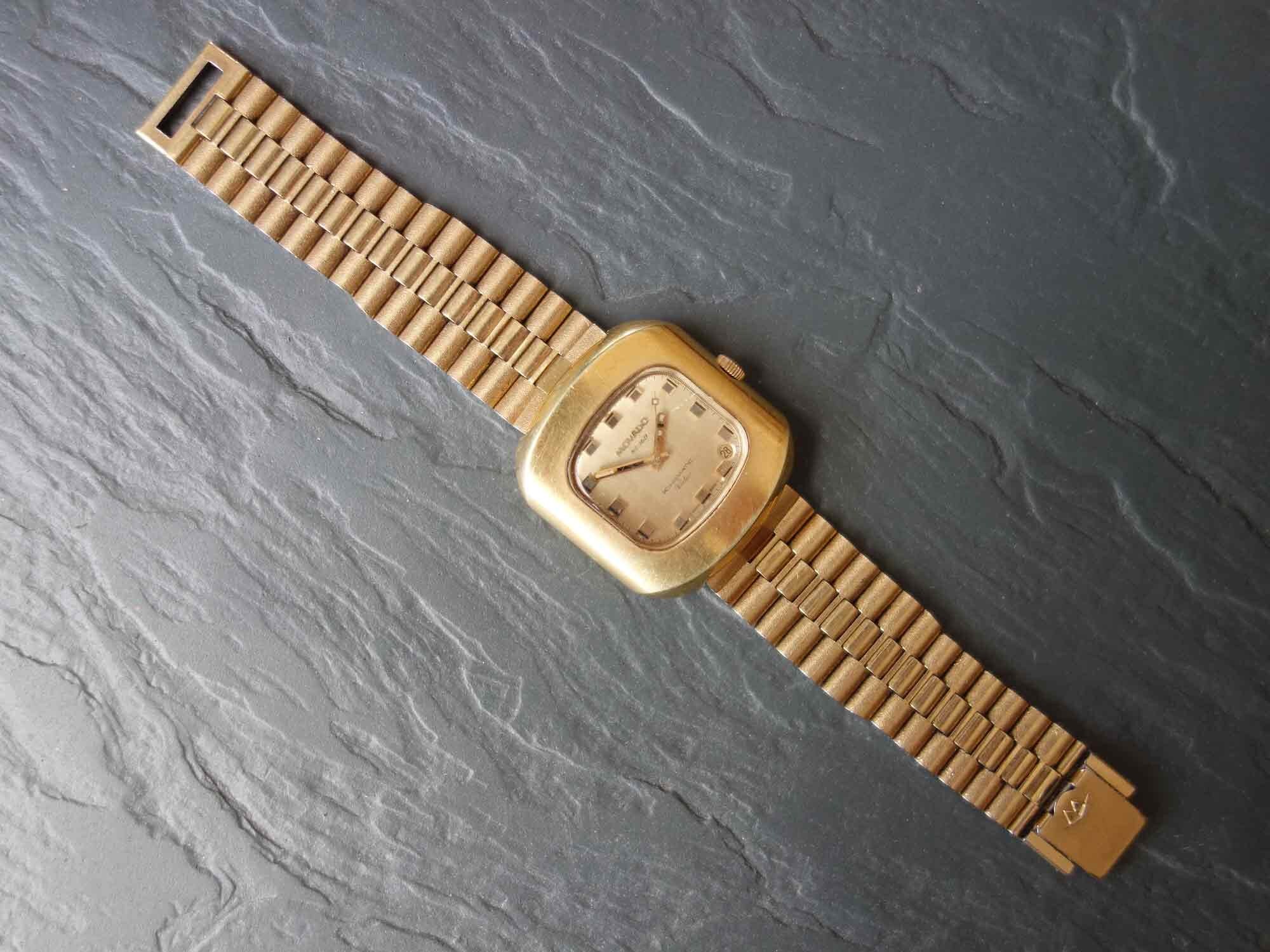 Vintage MOVADO HS 360 Kingmatic Video Sub Sea Automatic Mechanical