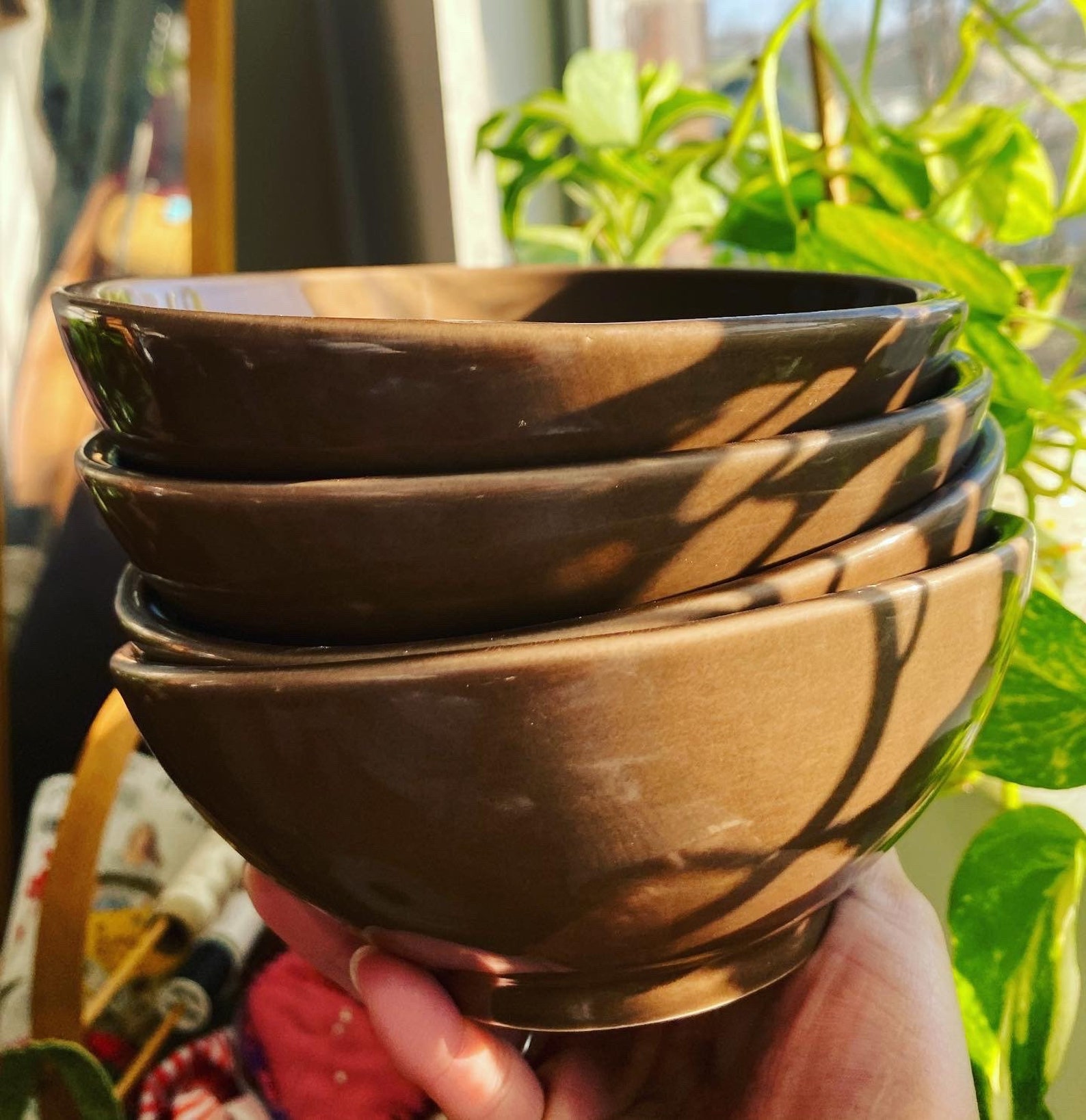 Set of 4 Pottery Barn Bowls Cottagecore Country Farmhouse Etsy