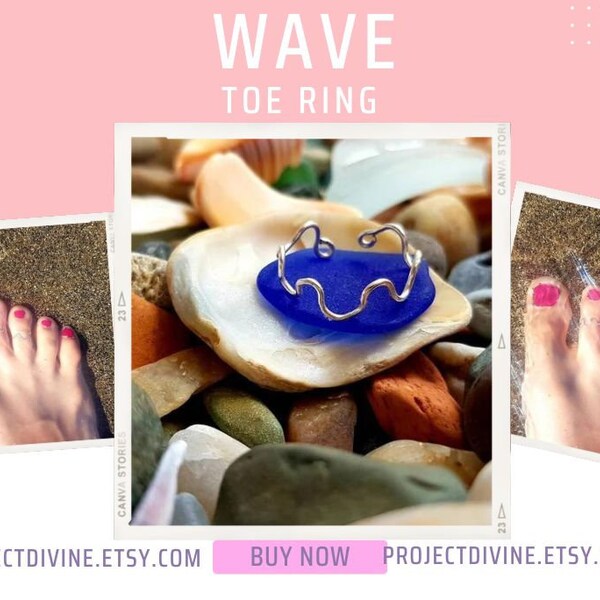 Wire Toe Ring Etsy