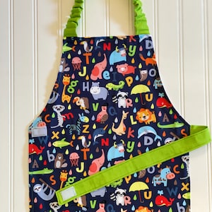 Children’s Montessori Apron, Kids apron, Boys Apron, Birthday gift for boy, Toddler Apron