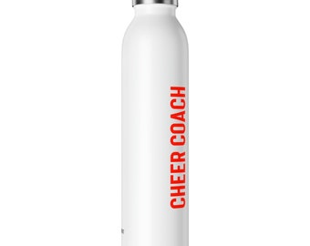 Cheer Coach - Slim Water Bottle
